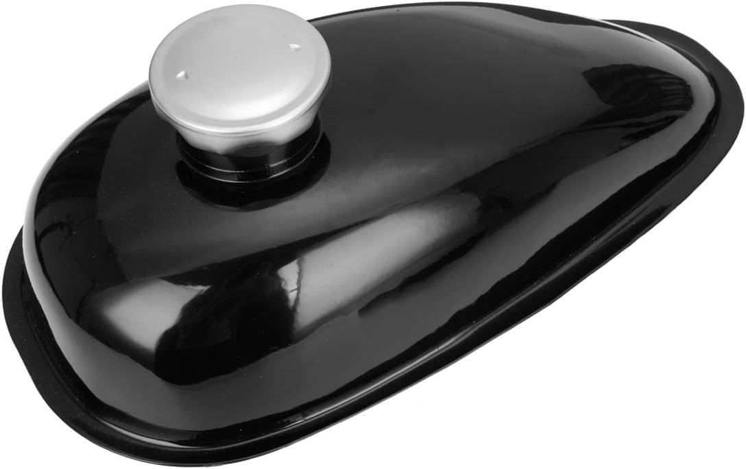 2L Metal Fuel Gas Tank with Petcock Gas Tank Cap for 80cc 60cc 49cc Motorized Bicycle Engine