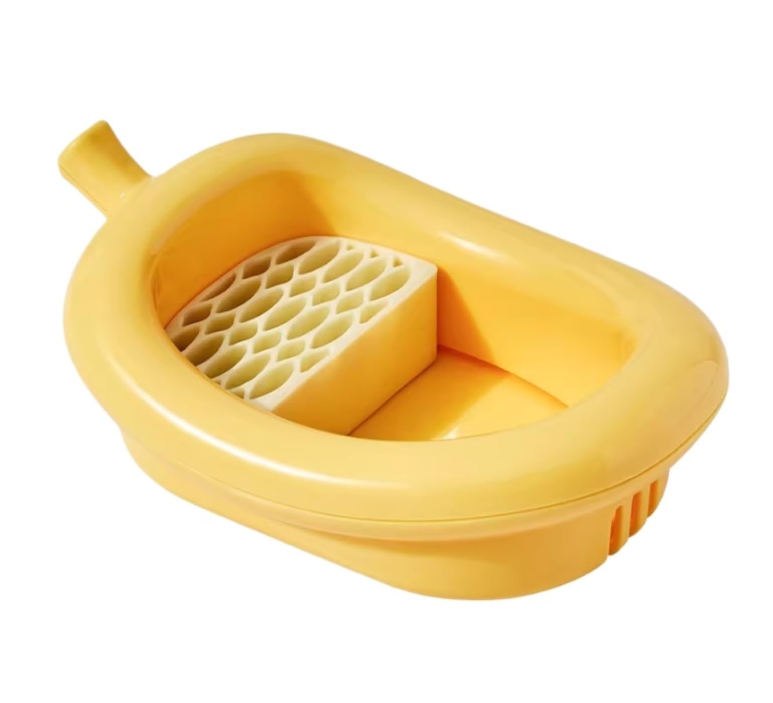 Modern Porta Cepillos De Dientes, Soporte For Cepillo De Dientes Banana Boat, Accesorios Decoración Baño For Encimera Tocador Ahorra Espacio(Yellow)
