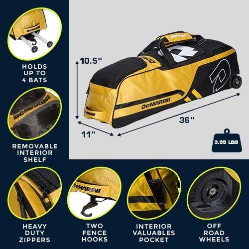 DeMarini Momentum Wheeled Bag