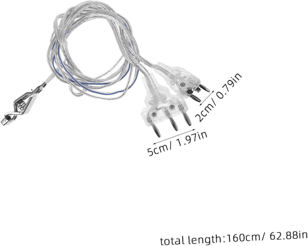 KOMBIUDA Fencing Foil Hand Wire Lightweight Durable Cord for Foil Sabre Fencing Essential Equipment for Training Competition Easy to Transport Reliable Conductivity