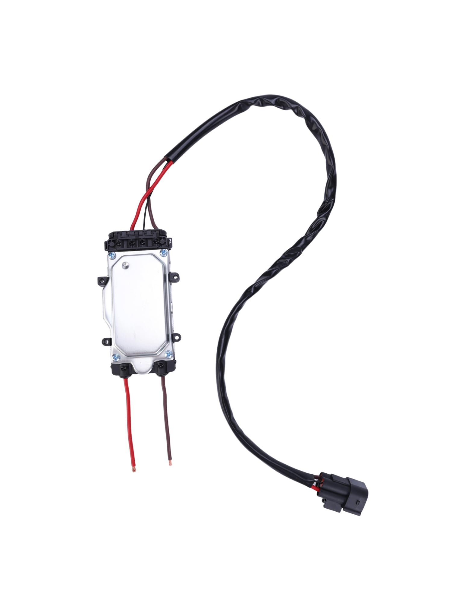17427801993 Gebläse Lüfter Steuergerät Modul, Kompatibel mit BMW 1er E81 E82 E87 E88 LCI 3er E90 E91 E92 E93, Ersetzt 17427788905 Kühlerlüfter-Steuermodul