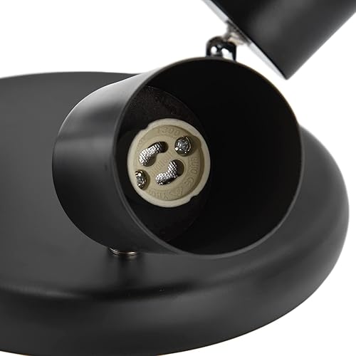 Miniatura 5 de Lámpara de techo LED con 3 focos, soporte para proyector de techo GU10, lámpara de pared giratoria de montaje empotrado, soporte de luz direccional