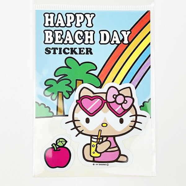 Amazon.co.jp: サンリオ ハローキティ 日焼け キティ ステッカー