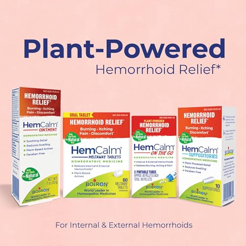 Boiron HemCalm Ointment for Hemorrhoid Relief of Pain, Itching, Swelling or Discomfort - 1 oz - image 4