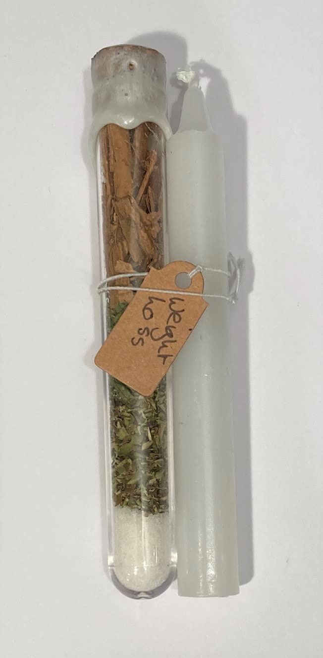 Healing Spell Set, Spell Tube and Candle