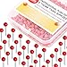 Yalis Push Pins Map Tacks 1/8-Inch Assorted Color Beads Head Map Marking Push Pins,500-count (Red)