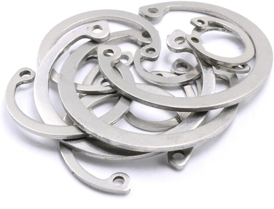OD8mm - OD100mm Internal Retaining Ring Circlip Snap Ring SS304 Stainless Steel (￠80mm - 10pcs)