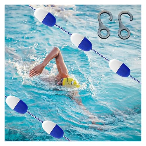Corde de séparation pour piscine pour éviter les collisions et diviser la zone profonde