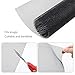 Rhombic Hole Car Grill Mesh Shielding Gravel Grille Guard,40