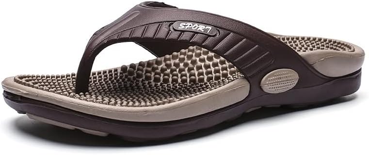 Massage Flip Flops for Men & Women, Acupressure Sandals Massage Slippers, Summer Breathable Beach Shoes