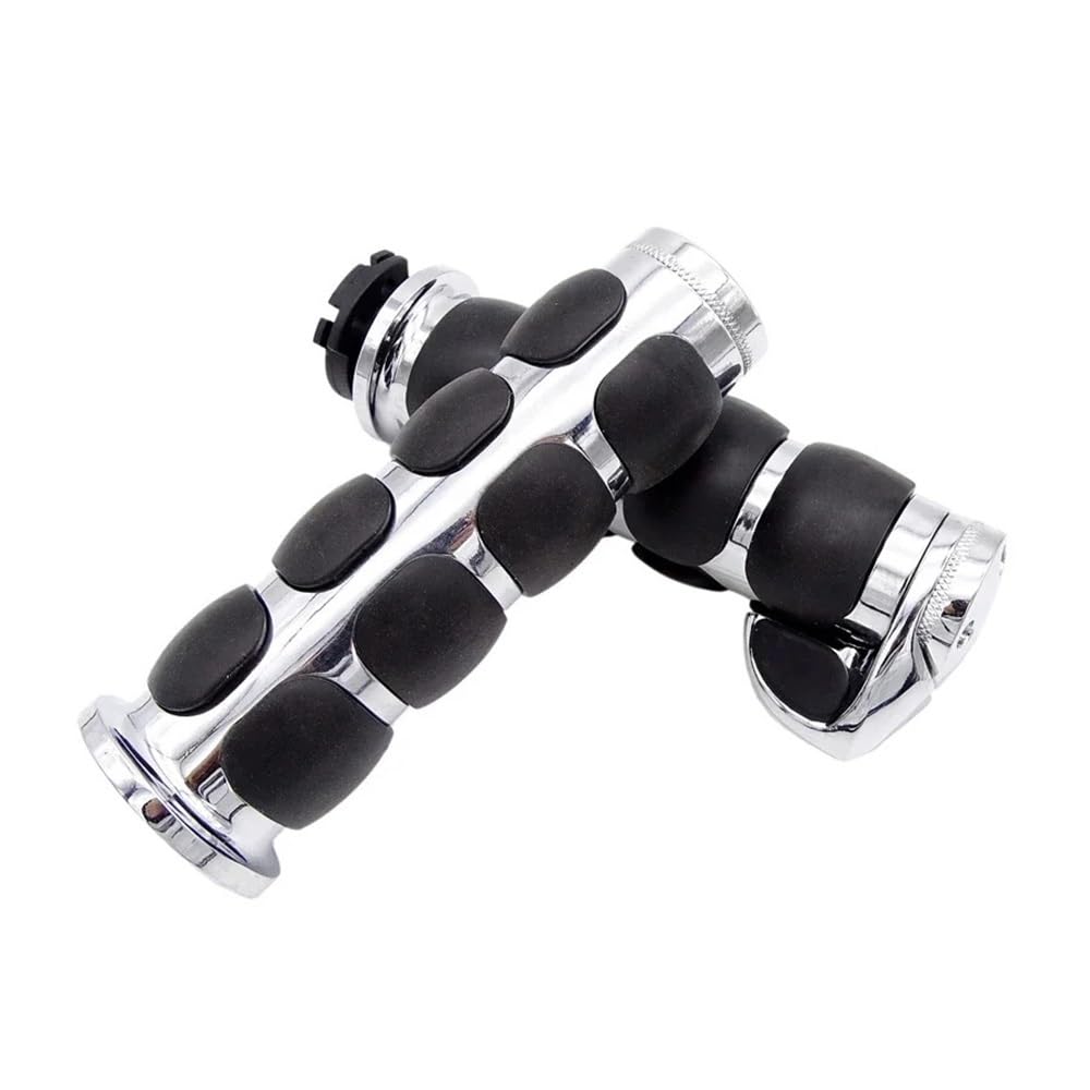 Maniglia Manopole Manubrio Manopole In Gomma Di Alluminio Per Manubrio Universale Da 25 Mm Per Moto 2 Pezzi Per Softail Touring Street Glide