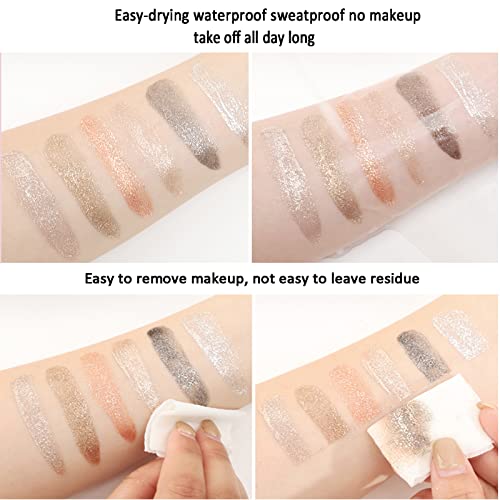 Kdowes Glitter Eyeshadow Easy To Remove Makeup And Drying, Waterproof Glitter Shimmer Sparkle Eye Stick, Long Lasting, Gift For Girls And Women(Diamond Silver) #TOP2