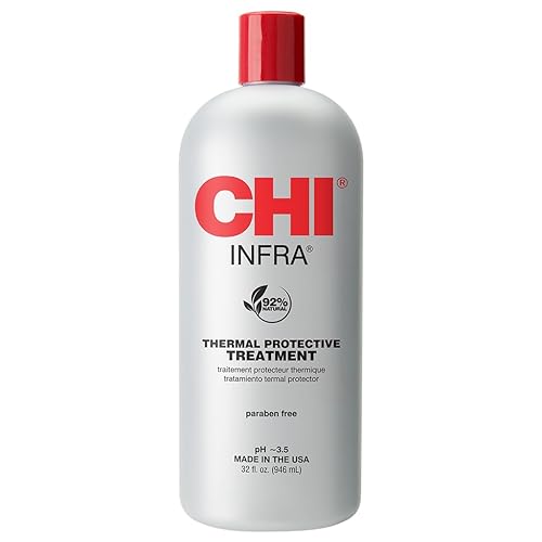 CHI Tratamiento de protección térmica infrarroja, suero capilar para proteger el color y añadir brillo y suavidad superiores, fórmula hidratante,