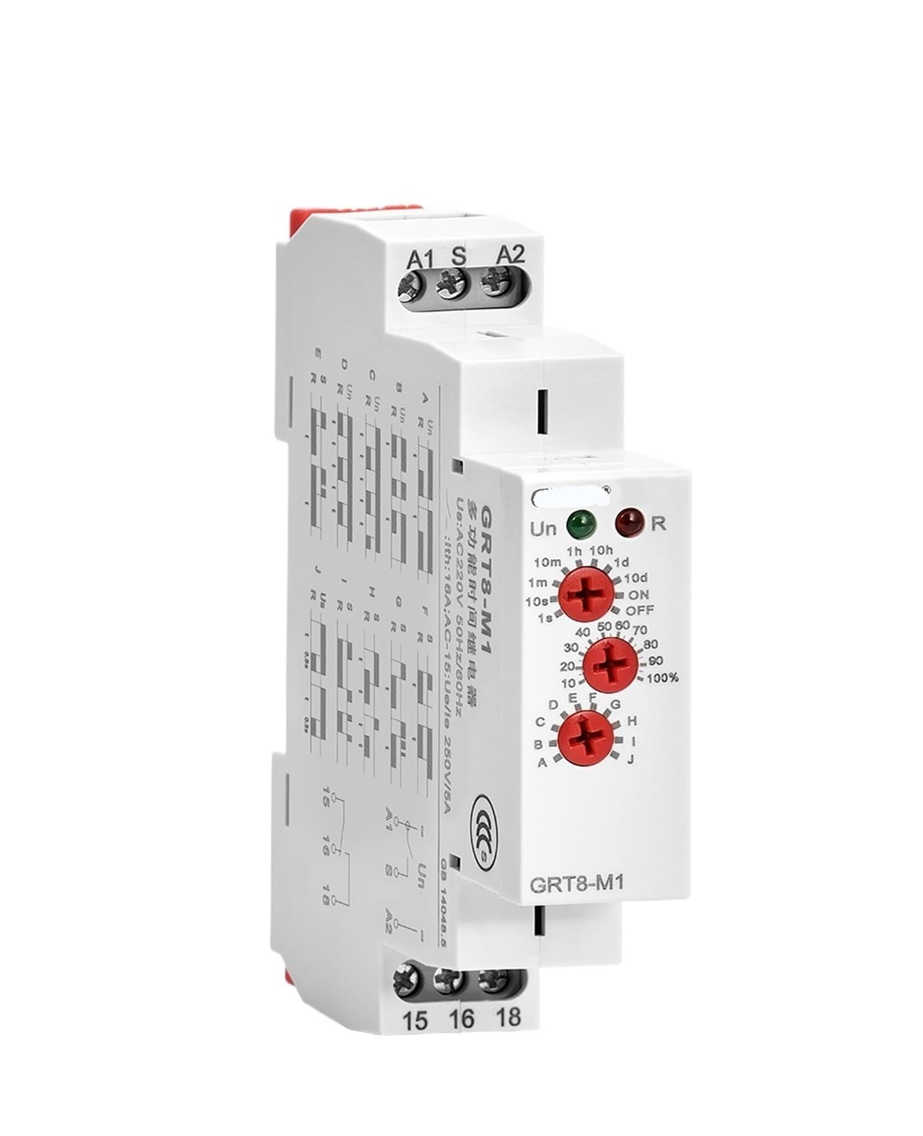 Relé de tiempo multifuncional para automatizar la iluminación y ventilación del hogar AC 220V 6