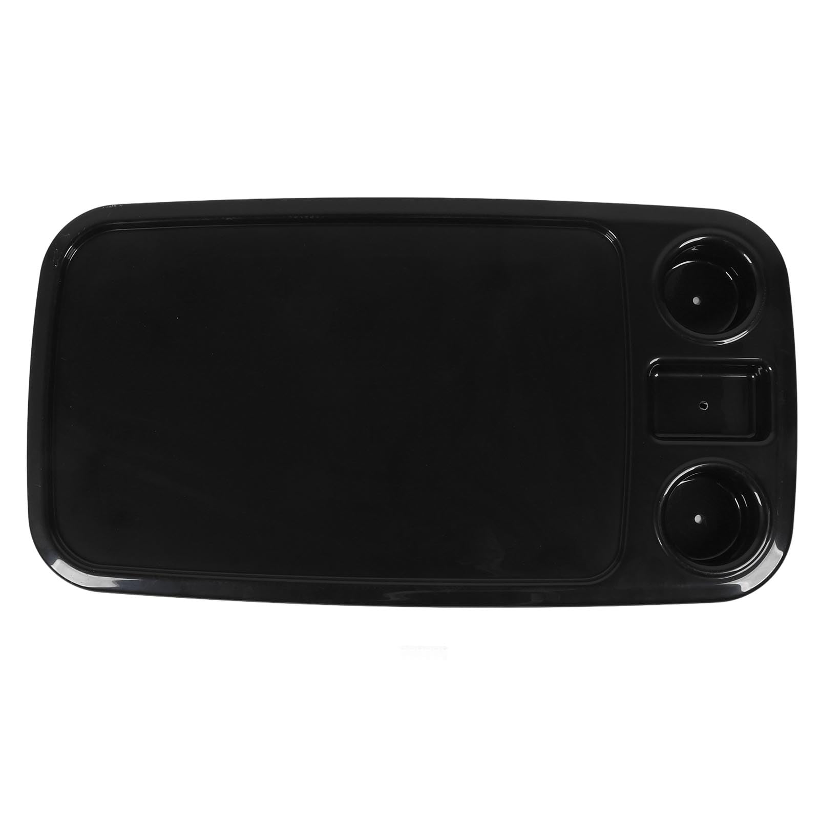 Aramox Piano Tavolo per Barca, ABS Impermeabile con Portabicchieri, Tavolo Marino Rimovibile per Pranzo e Lavoro su Yacht 860x460 Mm