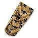 Best Pet Supplies 3-Step COVER ONLY for Foam Stairs/Steps - Black Paw on Beige
