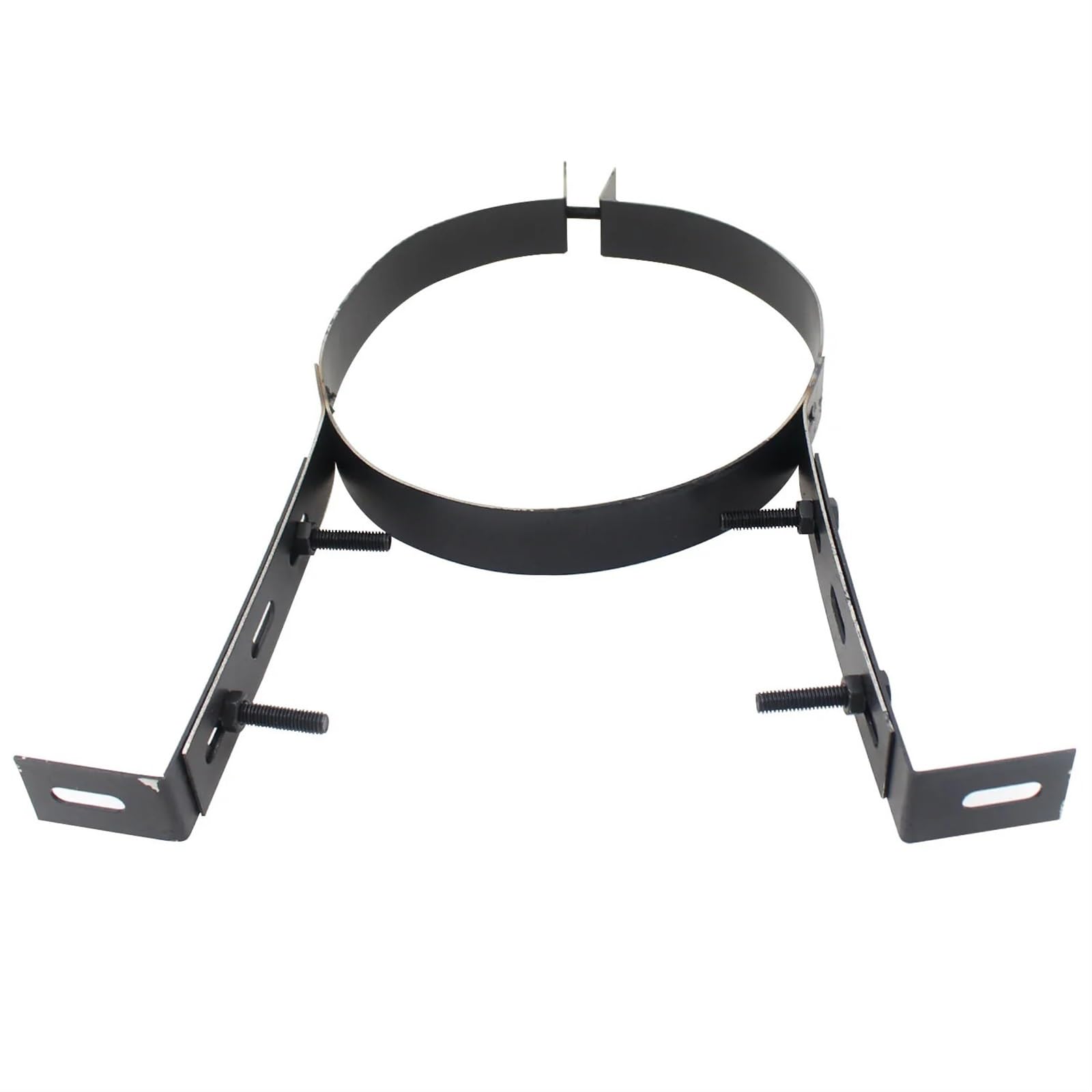 Chimney Pipe Bracket for Fireplace Extractor Smoke Pipe Fixing Bracket Flue Liner clamp Stainless Steel Stove Tube Support Clip(ID 125mm)