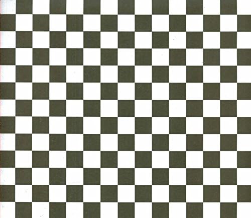 12x12 Paper - Black/white Checkered 6 Sheets