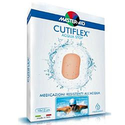 MASTER AID Cutiflex Med 10 X 12 Cm, Pezzi - 1 Prodotto, Bianco/blu, 5 Unità