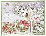 LANG 'Gifts of Christmas' Christmas Cards by Susan Winget, 18 Cards with 19 Envelopes and Beautiful Holiday Artwork, Perfect for Spreading Cheer, 5.375' x 6.875' (1004676)