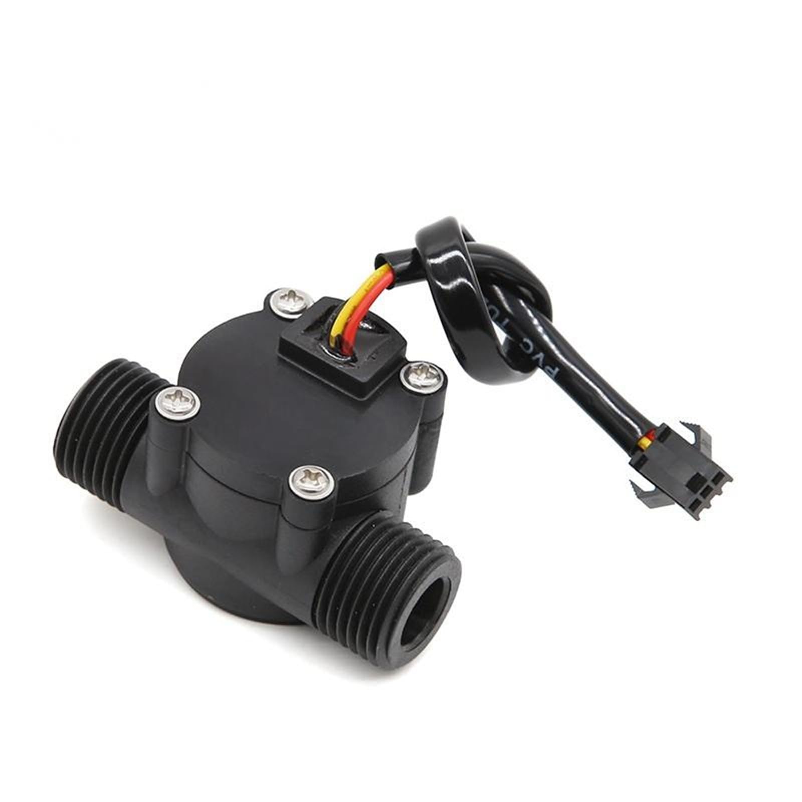 MKHQST Flowmeter 2pcs G1/2 Hall Effect Water Flow Sensor 1/2-inch Suitable For Solar Heaters And Self-Service Vending Machines