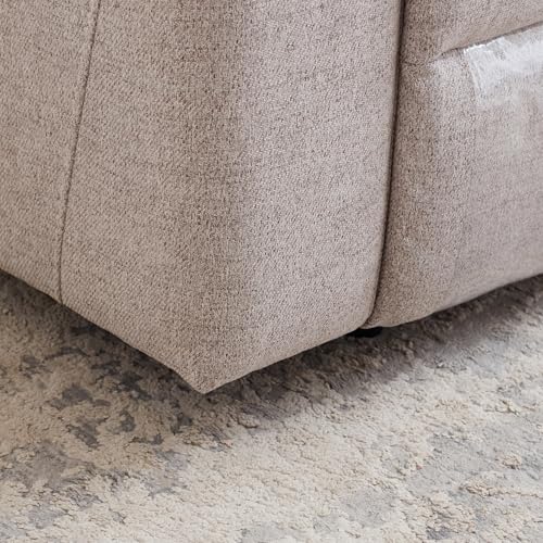 Image of Home Centre | Artise | Fabric | Solid Wood | 3 Seater Recliners | Beige | 1 Year Warranty