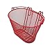 Red Loon Kinder Fahrradkorb rot Lenkerkorb Metall vorne Korb Kinder Fahrrad 20x18x10cm