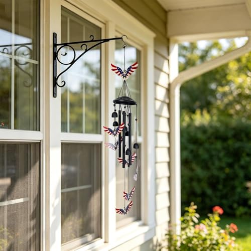 Carillon éolien d'extérieur en métal résistant aux intempéries pour jardin et balcon - 4