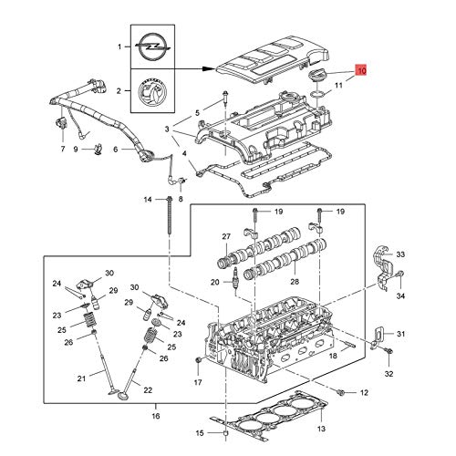 Sangmei 55566555 Tampa de óleo do motor de automóvel CV#