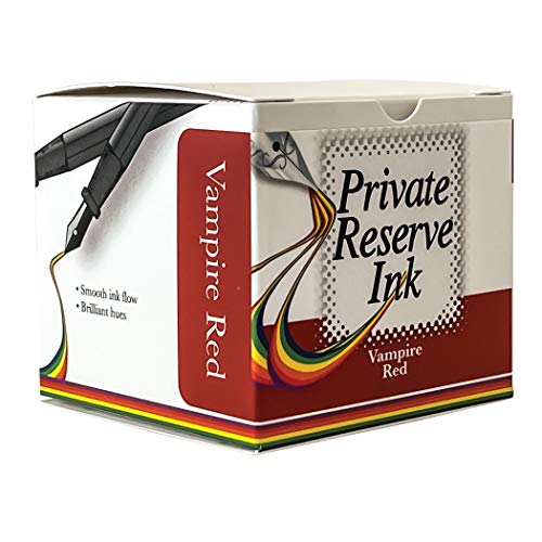 Private Reserve Premium Fountain Pen Ink, 60ml Bottle, Vampire Red by Private Reserve Ink - Image 2