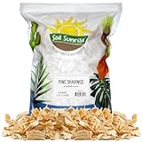Pine Shavings Mulch/Livestock Bedding (8 Quarts), Garden Mulch and Small Animal Pet Bedding