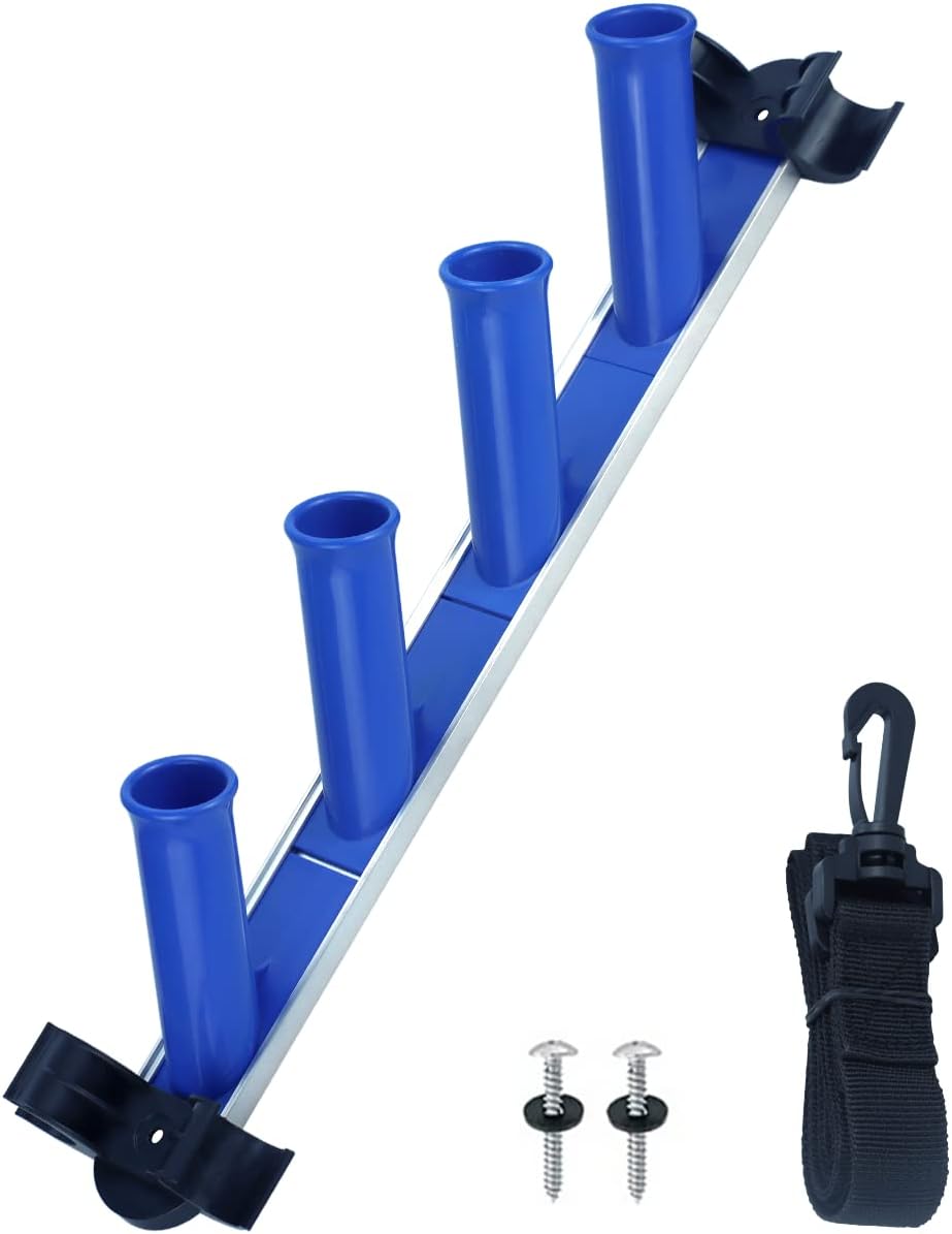 Pool Accessories Holder Rack Pool Pole Hanger Hose Strap Hook Perfect Pool Equipment Organizer Rack for Poles Brushes Nets Vacuums and Other Cleaning Attachments