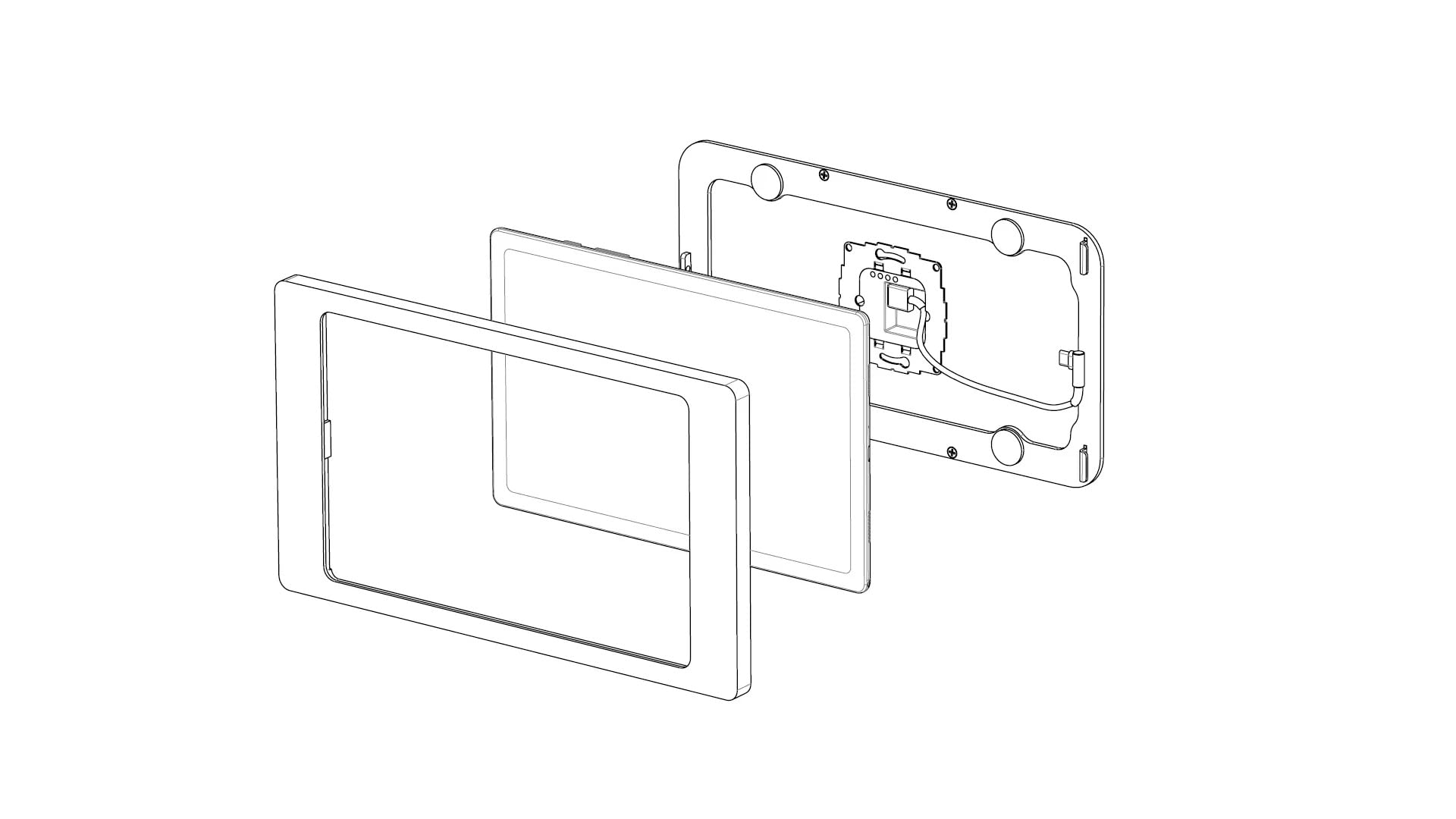 Companion Wall Tablet uchwyt ścienny pasujący do marki (tablet): Samsung 26,7 cm (10,5)