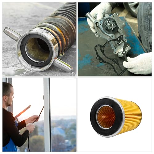 sourcing map NBR Gummiplatte Stoßdämpfungsdichtung 6x6 Zoll 0.05 Zoll Schwarz für Anti-Rutsch Türdichtungsstreifen Möbel Bodenbelag