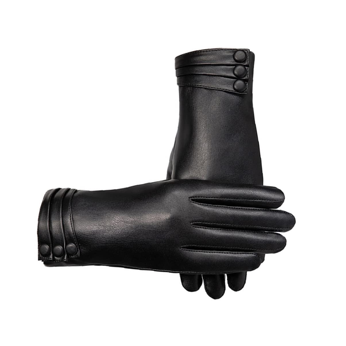 SHERCHPRY 3piezas Guantes De Pantalla Táctil Resistentes Al Viento Guantes De Invierno Cálidos y Cómodos Para Ciclismo y Actividades Unisex Color Negro