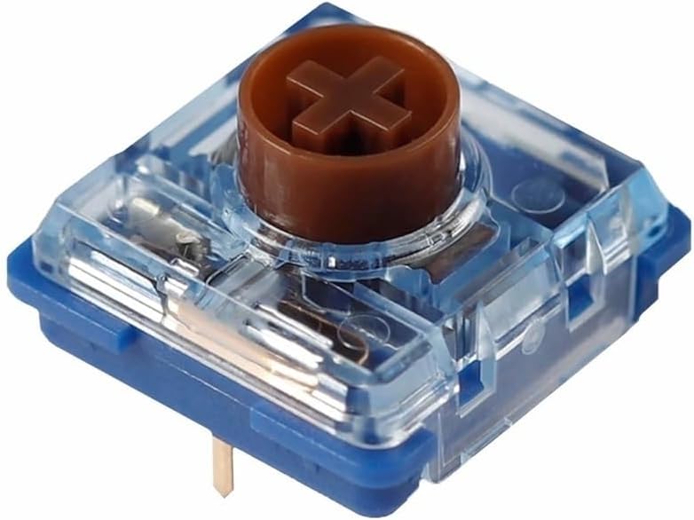Kailh Islet & Whale Mini Low-Profile Switch, Silent Linear & Tactile Pre-Lubed 1353 Switch for Hitbox/Mechanical Keyboard(Whale Mini,110PCS)