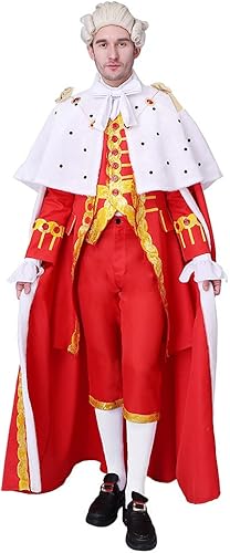 Musical Hamilton Cosplay Costume King's Robe Outfit George Washington Costume