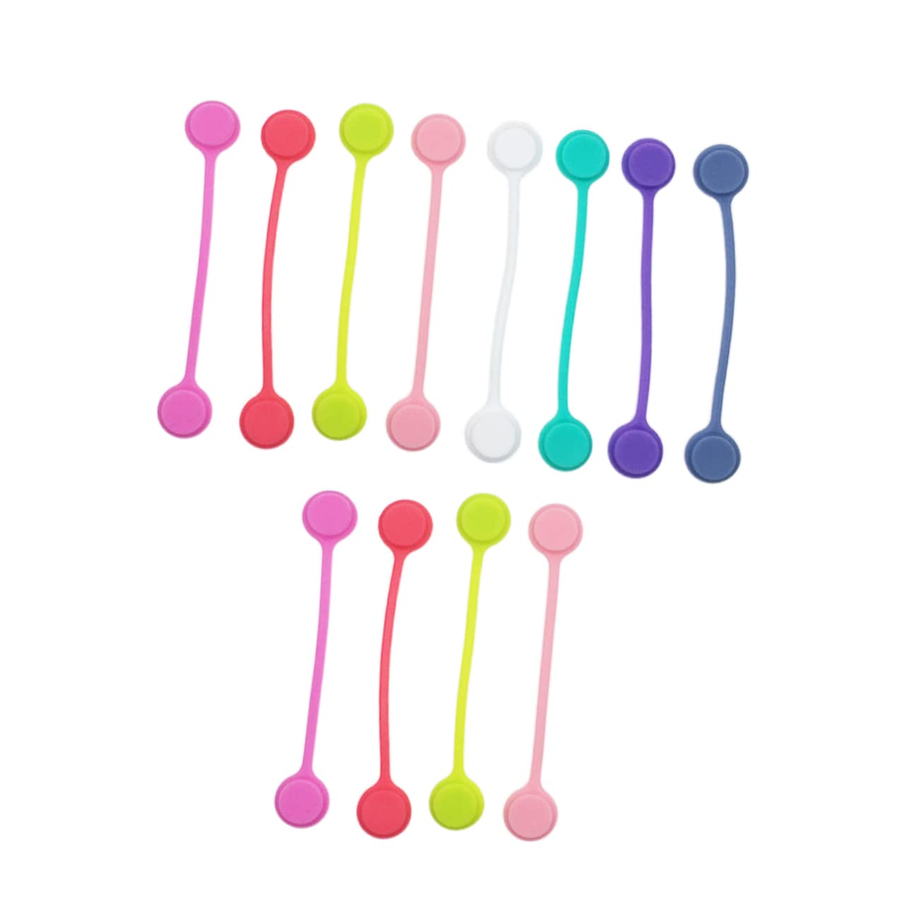 3pezzi Organizzatore Di Magnetico In Silicone Avvolgitore Per - Foto 5