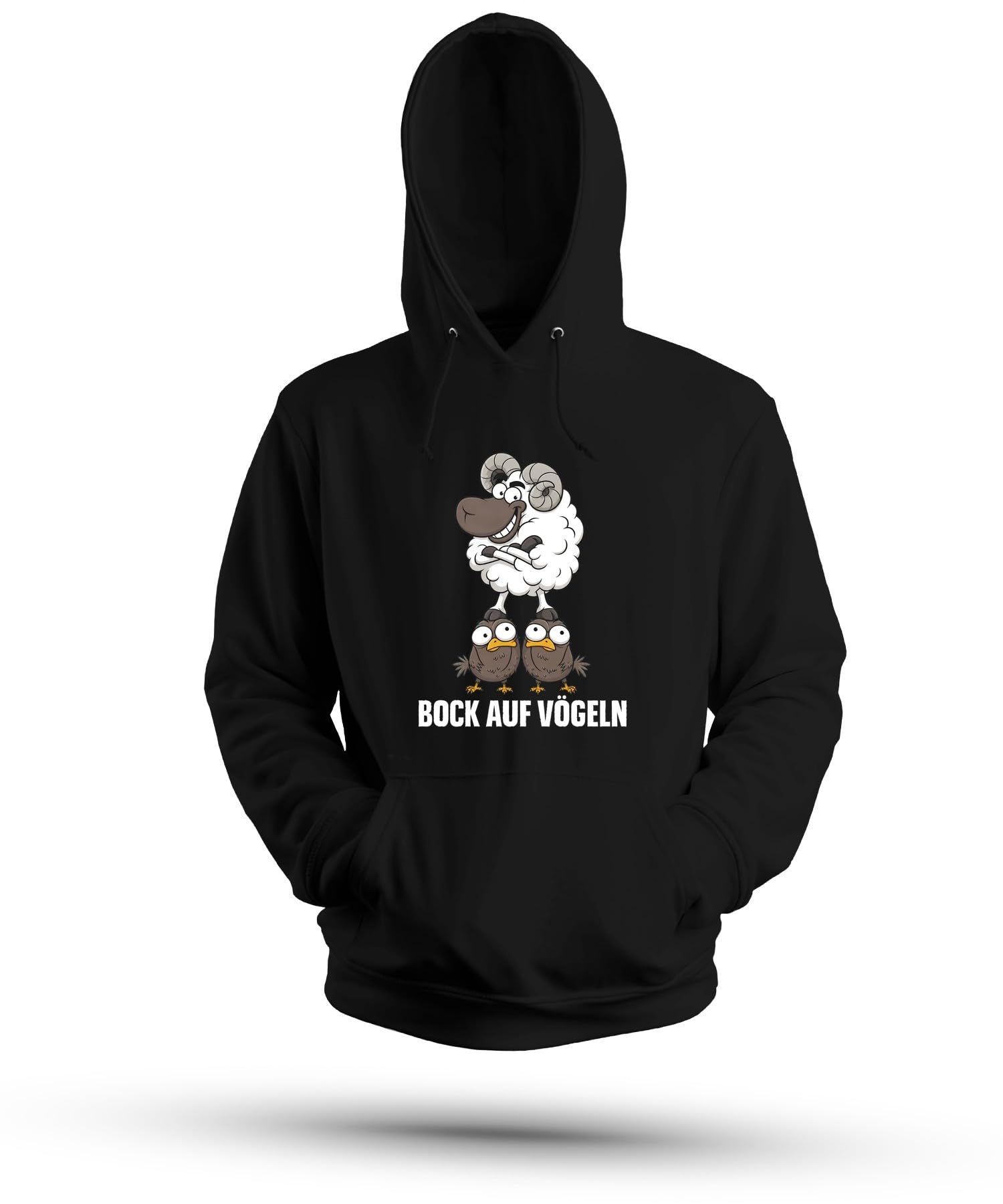 Bock Auf Birds Funiger Statement Hoodie