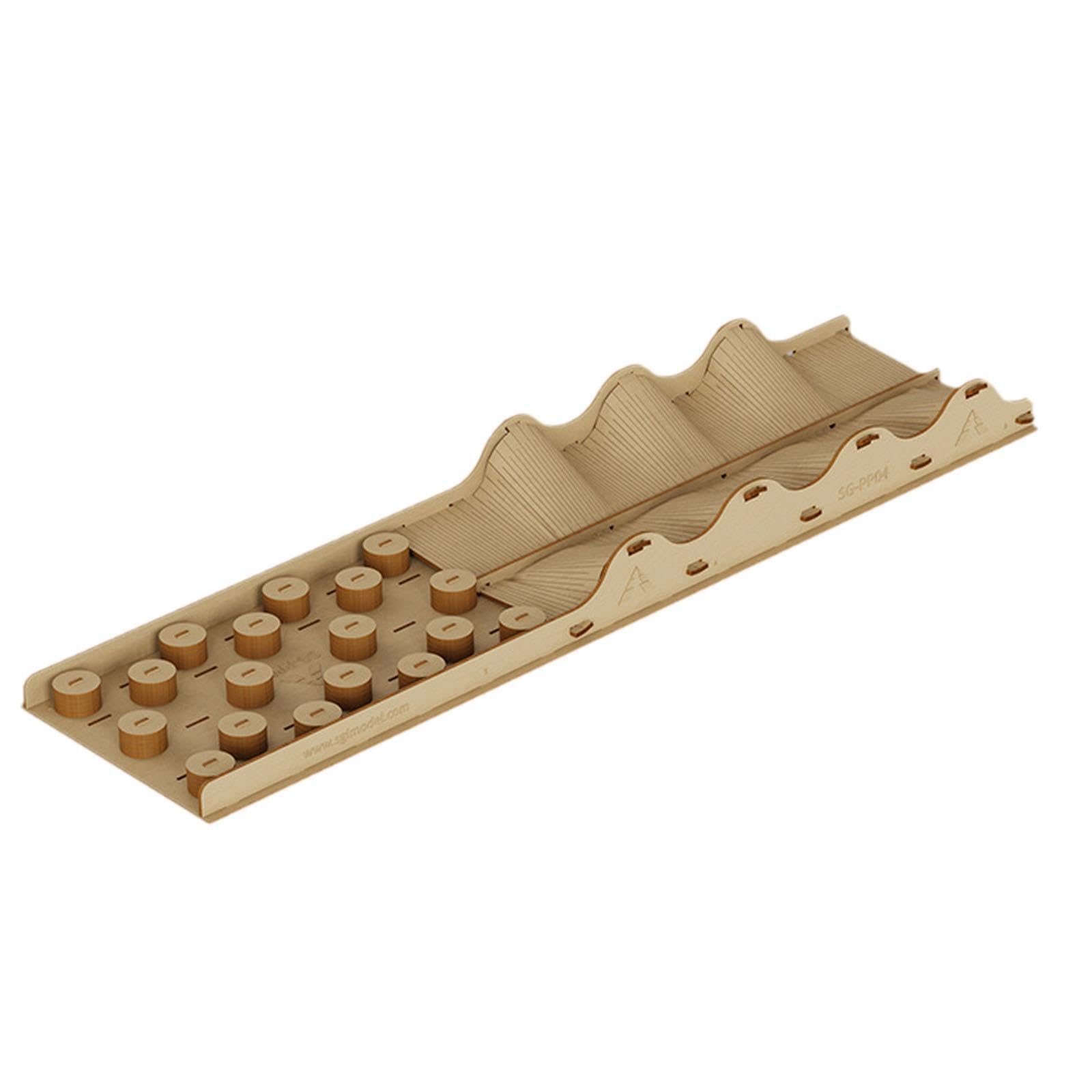 Ponte a ostacoli in legno RC Car Challenge Modello Ponte Percorso per divertimento in arrampicata con RC Crawler Cars Serve anche come mini rampa, Stile B