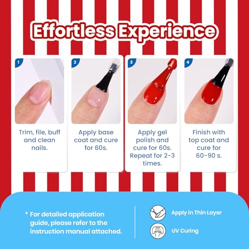 Image of Beetles Red Gel Polish, Sunburn Red Gel Nail Polish 8ML