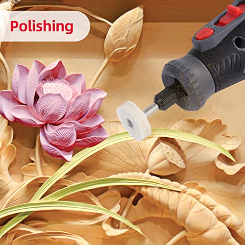 Pioneerworks 8V Mini Cordless Rotary Tool, 2.0 Ah Li-Ion Battery Drive 5-Speed,Power Rotary Kit With 160 Accessories And Led Lights For Sanding,Polishing,Engraving,Drilling,Cutting #TOP5
