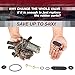 Heater Valve Repair Kit Compatible with Mercedes-Benz Cars - Set of Heater Repair Parts for Self-Repair W124, W220, W221, W215, W202, W208, W210, W170