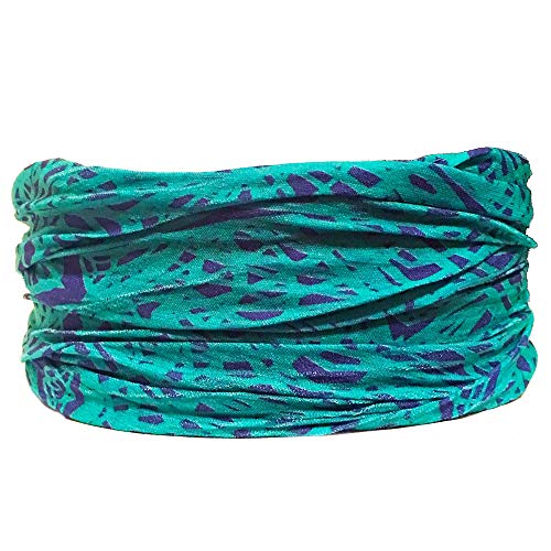 HEADBANDS OF HOPE-TURQUOISE TUBE TURBAN