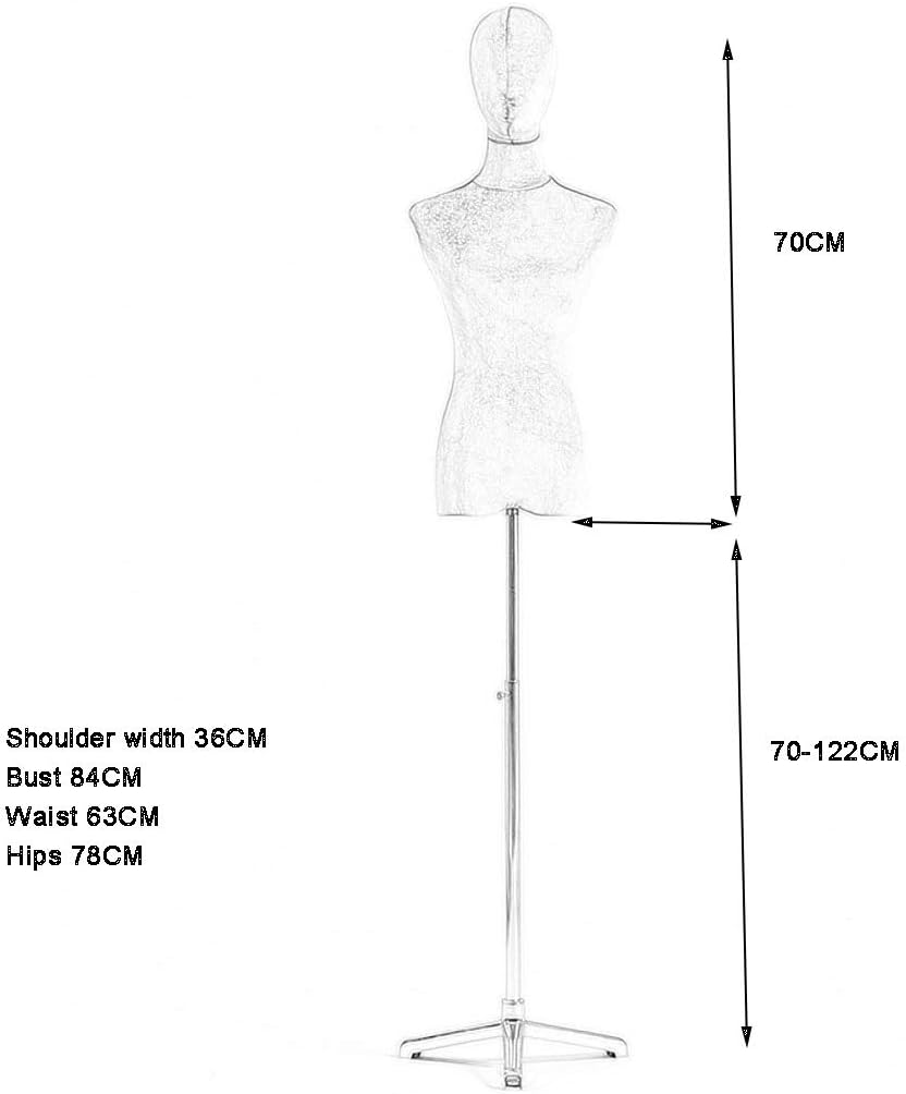 Colorful Fluff Dummy Dummy Golden Base Window Display Prop Clothing Store Women Model Solid Wood arm (E)