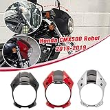 【Ausstattung】 Die Verkleidung der Scheinwerferabdeckung für Honda CMX 500 Rebel 2017-2019, Honda CMX 300 Rebel 2017-2019, Aftermarket 100% neu und in ausgezeichnetem Zustand