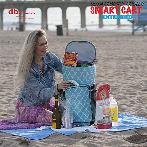 dbest products Mochila térmica ultra compacta para carrinho inteligente, bolsa de praia, piquenique,