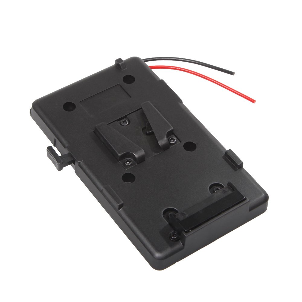 Andoer Adattatore piastra batteria V Mount compatibile con batteria Sony per videocamera DSLR Video Light