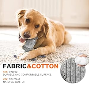 Dog Toys Dog Plush Toys for Aggressive Chewers, Indestructible Dog Squeaky Toys with Crinkle Paper Tough Stuffed Dog Toys for Large Dogs Durable Puppy Chew Toys for Small, Medium, Large Breed Dog Toys Dog Plush Toys for Aggressive Chewers, Indestructible Dog Squeaky Toys with Crinkle Paper Tough Stuffed Dog Toys for Large Dogs Durable Puppy Chew Toys for Small, Medium, Large Breed