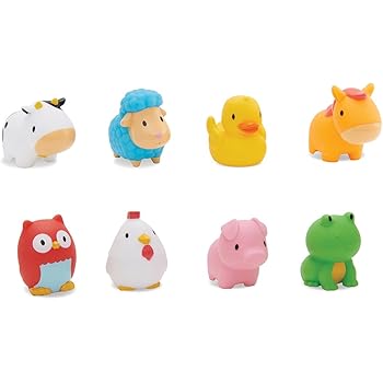 farm bath toys